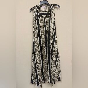 CIENNA BOHO LONG VEST - S/M